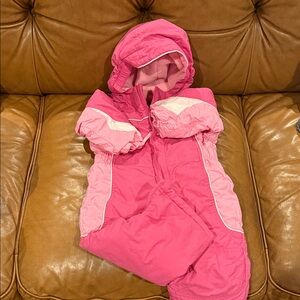 Pink Kids LL Bean Snow Suit